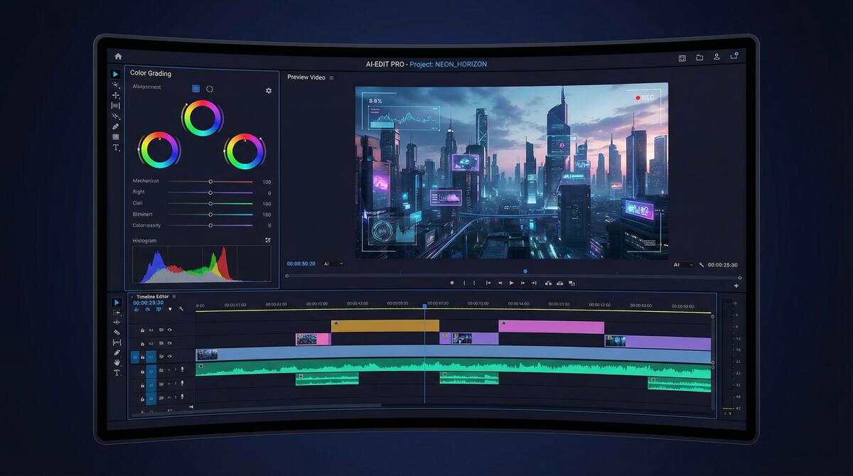 17c网站AI视频剪辑工具